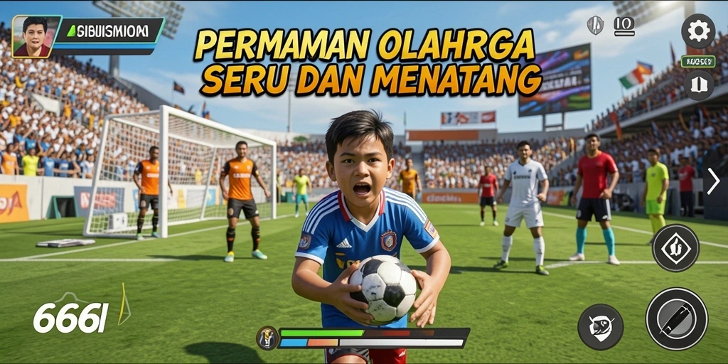Tangkapan layar utama menunjukkan gameplay menegangkan dari 666I.