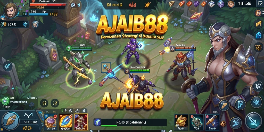 Tampilan gameplay menarik di dunia AJAIB88 dengan elemen strategi SLG.
