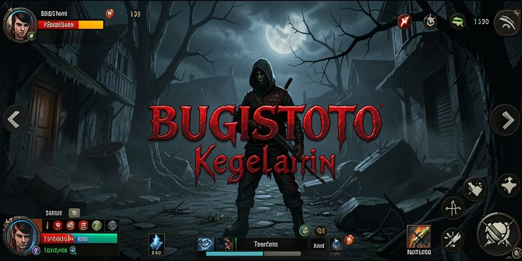 Menampilkan gameplay menegangkan di dunia horor BUGISTOTO.