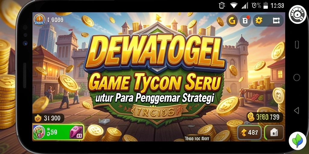 Tampilan gameplay DEWATOGEL yang menarik dan penuh strategi Tycoon.