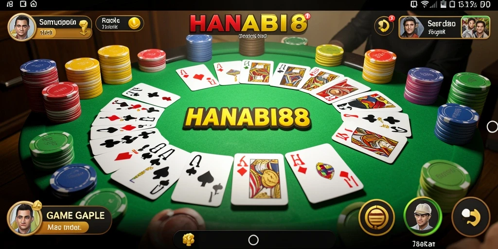 Tampilan gameplay HANABI88 yang seru dan interaktif.