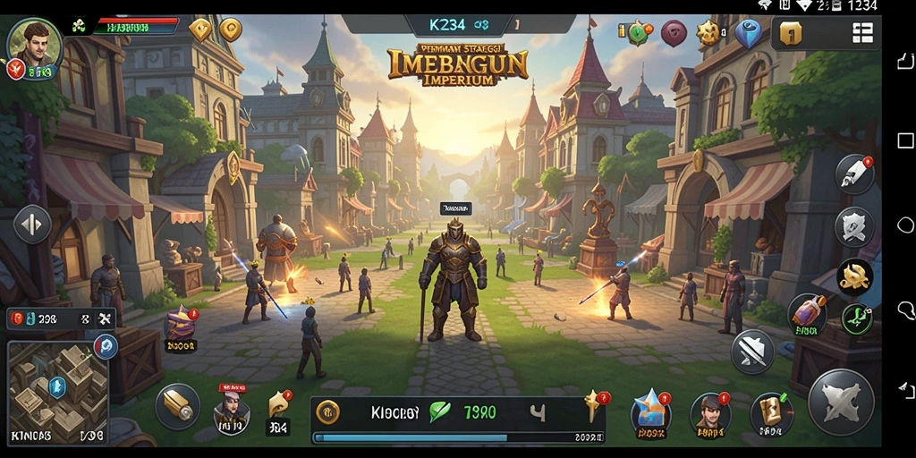 Tangkapan layar K234 menunjukkan pertempuran strategi yang intens dan menarik.