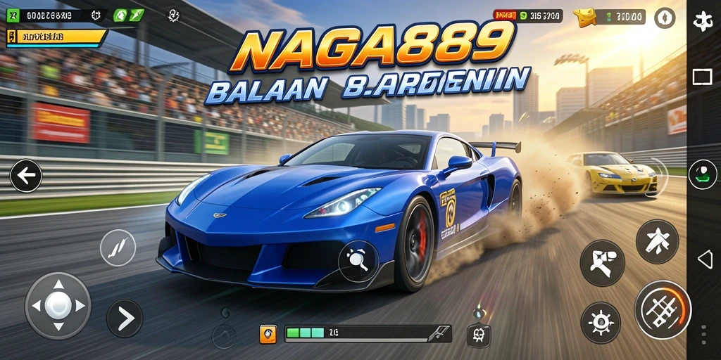 Gameplay seru di NAGA889 dengan balapan mobil yang mendebarkan.