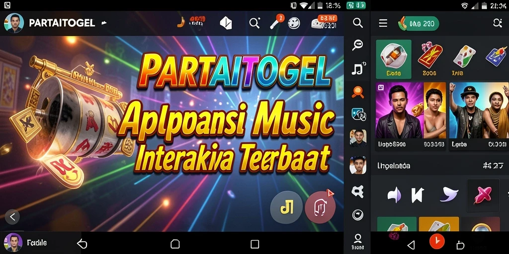 Tampilan menarik dari gameplay musik di PARTAITOGEL.