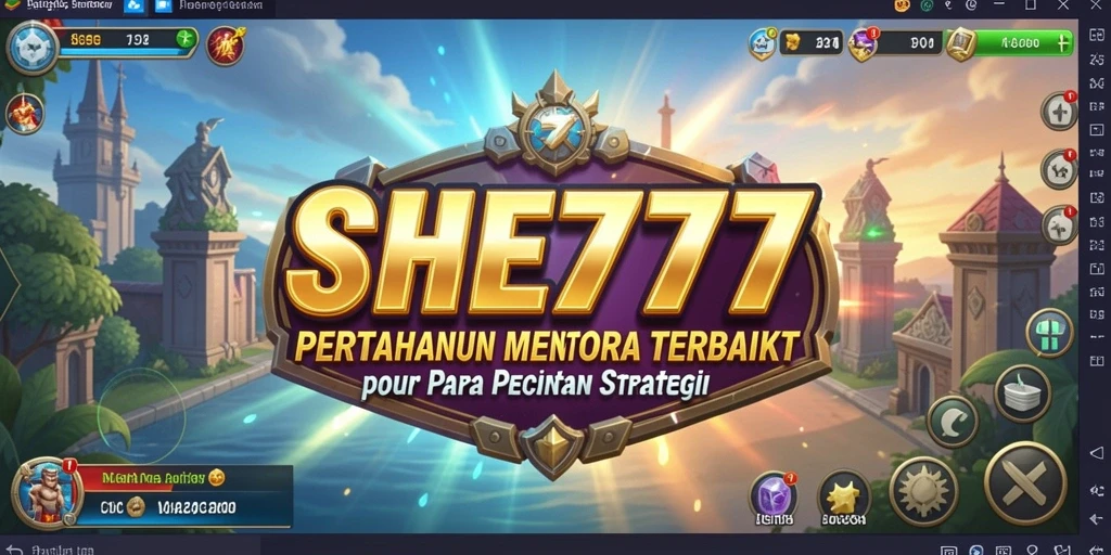 Screenshot gameplay dari <strong>SHE777</strong> yang menampilkan pertahanan menara yang menarik.
