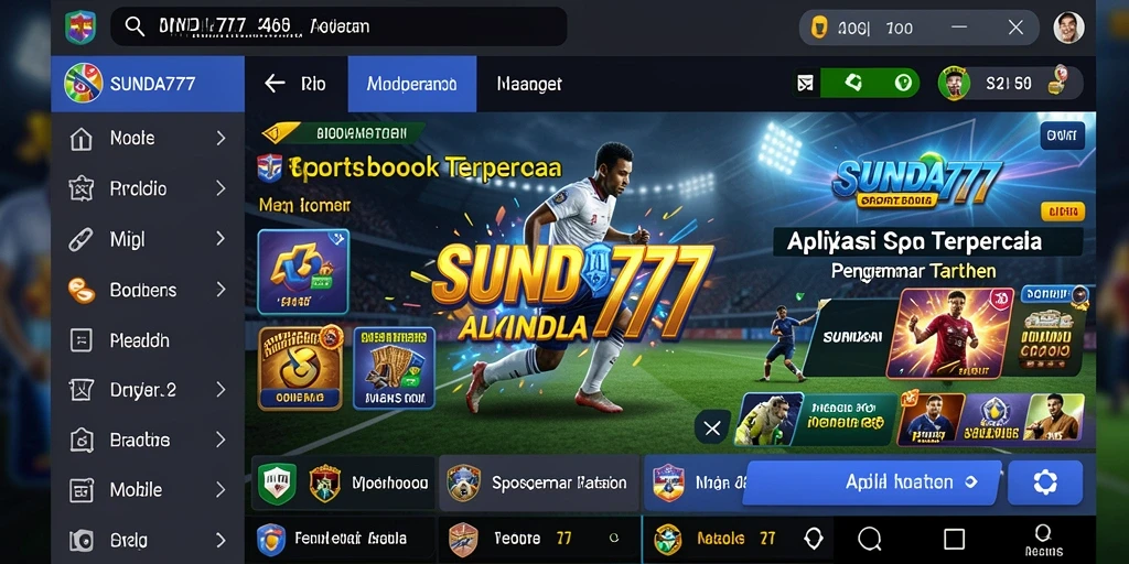 Tampilan menarik dari gameplay Sportsbook SUNDA777.